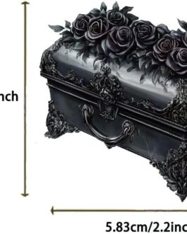 50 Pcs Dark Aesthetic Gothic Stickers for Water Bottle, Laptop, Vintage Goth Transparent Stickers