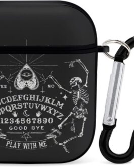 Vintage Skeleton Magic Ouija Ear Bud Case Cover