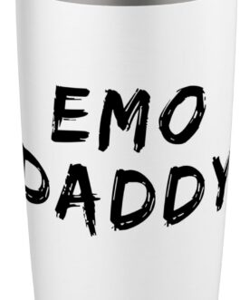 Emo daddy Emo Father/dada Goth Punk cool father’s Day Stainless Steel Insulated Tumbler