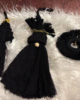 Goth Christmas | Black Christmas Ornaments | Witchy Christmas | Goth Decor