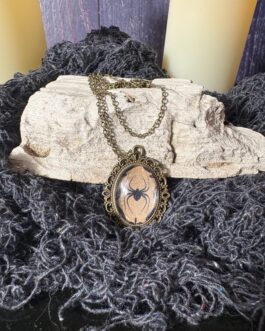 Spider Necklace | Witchy Necklace | Goth Jewelry | Creepy Jewelry | Witchy Aesthetic