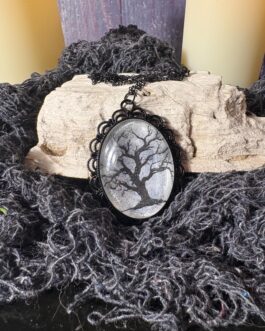 Tree Necklace | Spooky Tree Necklace | Goth Jewelry | Creepy Jewelry | Witchy Aesthetic