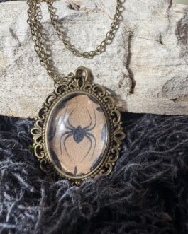 Spider Necklace | Witchy Necklace | Goth Jewelry | Creepy Jewelry | Witchy Aesthetic