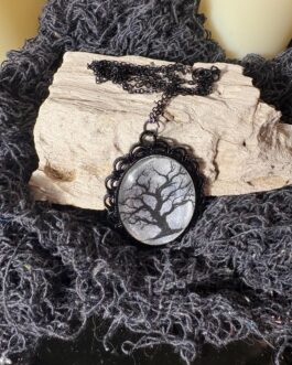 Tree Necklace | Spooky Tree Necklace | Goth Jewelry | Creepy Jewelry | Witchy Aesthetic