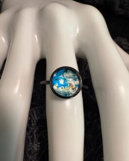 Goth Rings | Witchy Jewelry | Galaxy Ring | Creepy Jewelry | Universe Ring