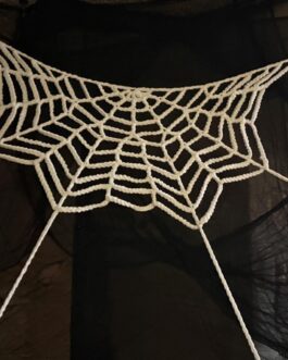 Spiderweb Home Decor | Witchy Aesthetic | Spider Web Crochet